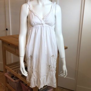 White summer dress